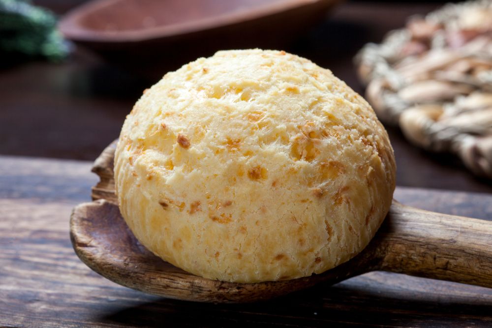 Pão de queijo de mandioqunha